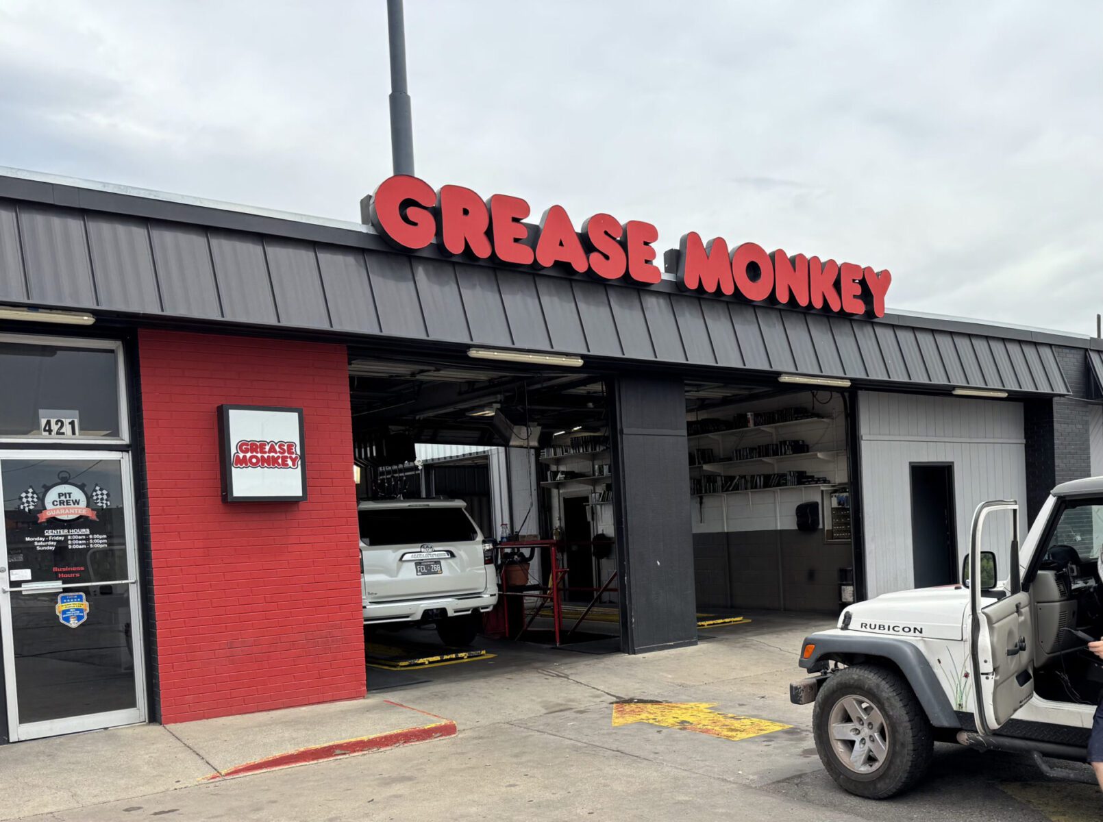 Grease Monkey Pueblo location exterior at 421 W 29th Street